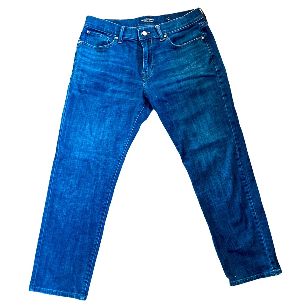 Lucky Brand 221 Straight Leg Jeans Medium Wash